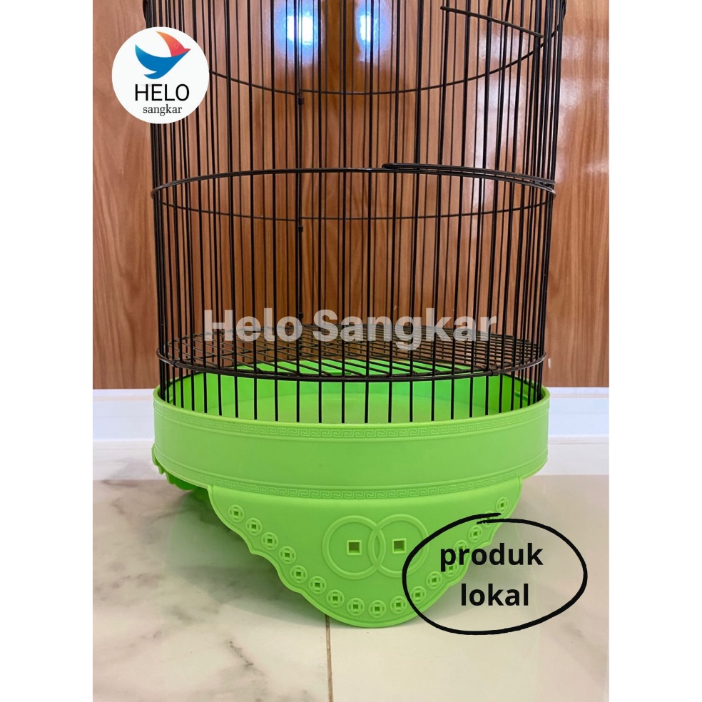 Serbu Murah Tebok Pleci Warna Untuk Alas Wadah Sangkar Kandang Kurungan Tempat Burung Pleci Diameter