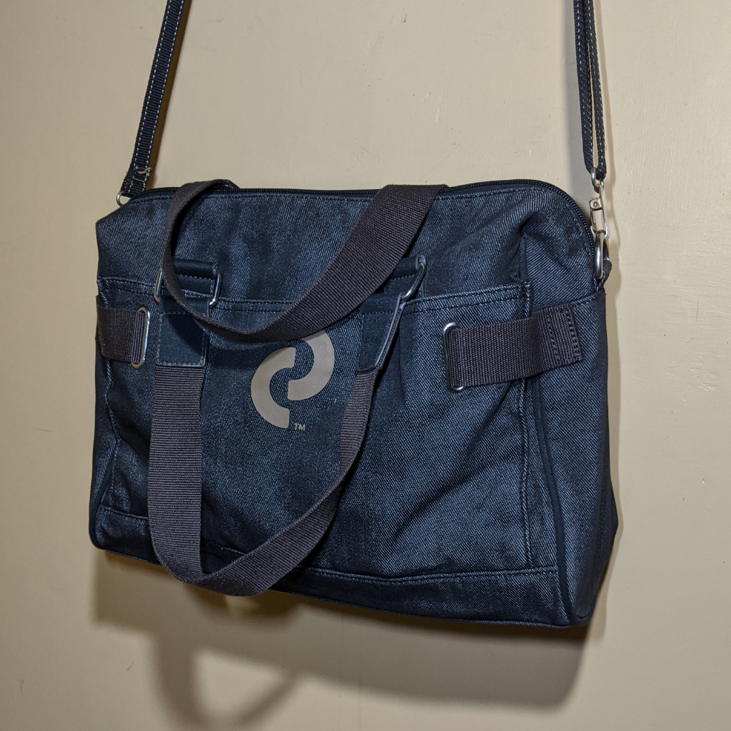 Tas Duffle travel, Duffle bag polyester tebal second