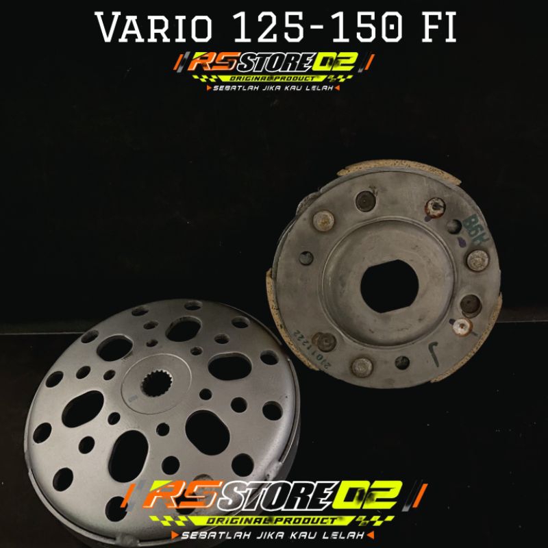 PAKET Mangkok Kampas Ganda CVT Vario 125 150 Led New Original Custom Anti Gredeg