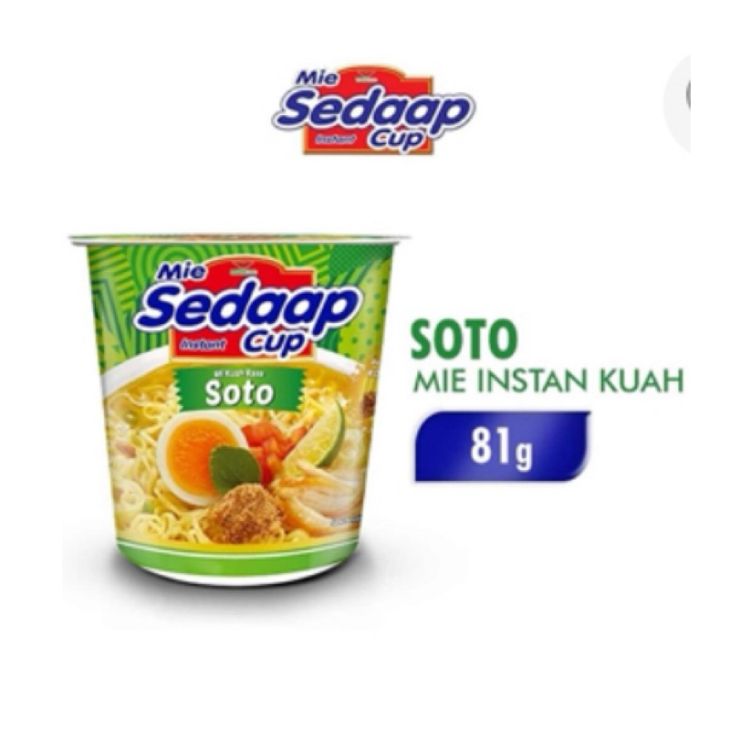 

Sedaap Mie Instant Soto 81g