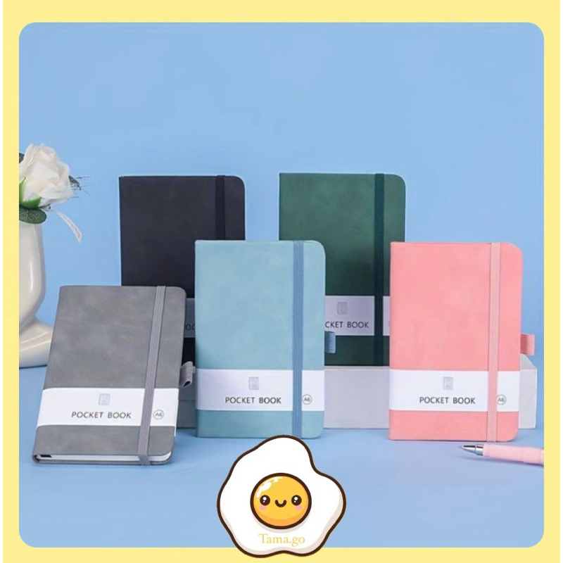 

Notebook A6 Buku Catatan Aesthetic Buku Tulis Agenda Tali Daily Book 96 Lembar Hardcover Berkualitas