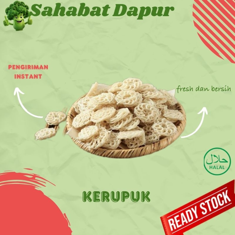 

Kerupuk mawar mentah - Sahabat dapur Delivery