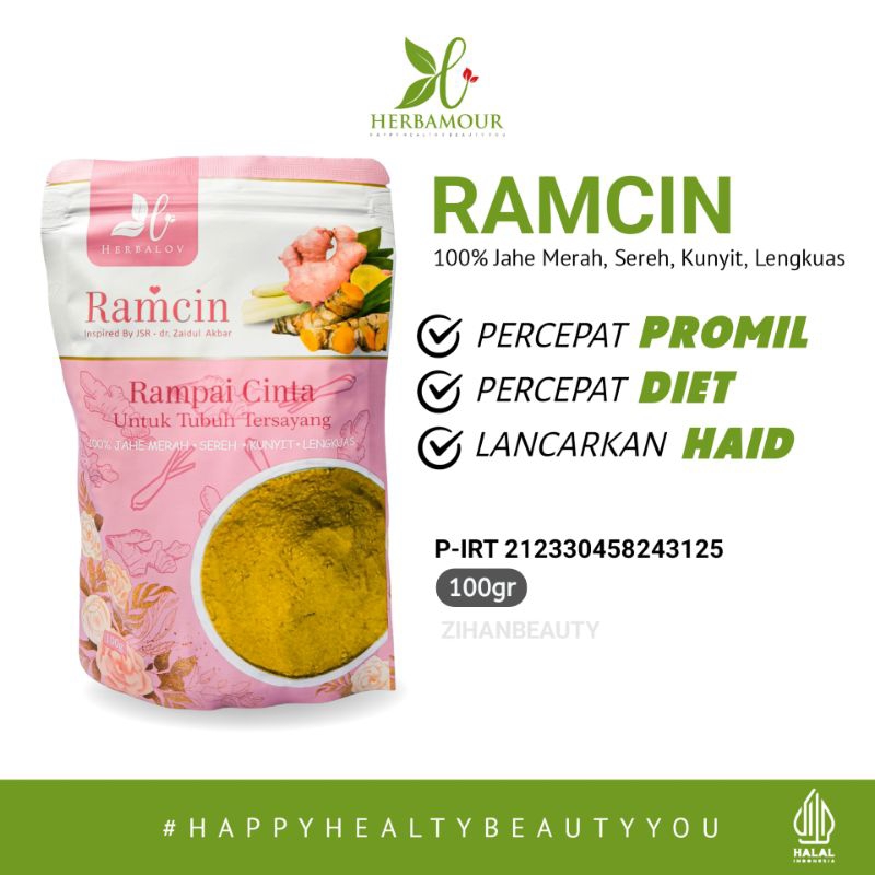 

RAMCIN RAMUAN CINTA BY HERBALOV - Pelangsing Badan Diet Herbal Alami Herbal ala dr Zaidul Akbar Diet Sehat Alami / Promil / Melancarkan Haid