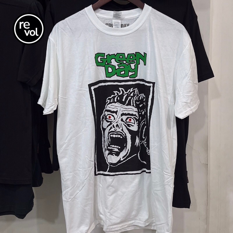 KAOS BAND OFFICIAL GREEN DAY - SCREAM (ORIGINAL MERCHANDISE)