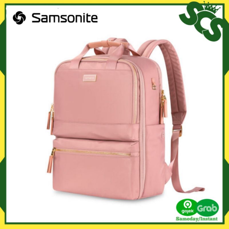 Tas SAMSONITE Aquarius Backpack Tas laptop 14.1 Inch Tas Ransel Wanita