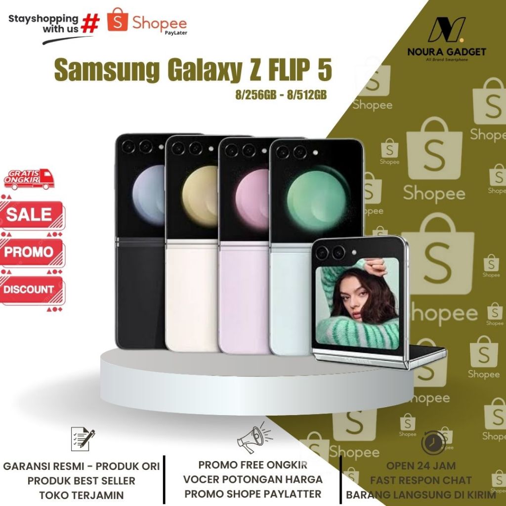 SAMSUNG GALAXY Z FLIP 5 GARANSI RESMI