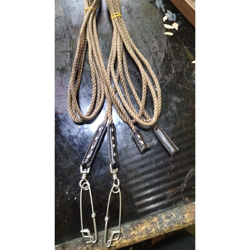 Tali Pukek Padang Asli Murah Berkualitas Panjang 3 Meter Buat bawa Jalan Anjing Tuntun Moro Berburu