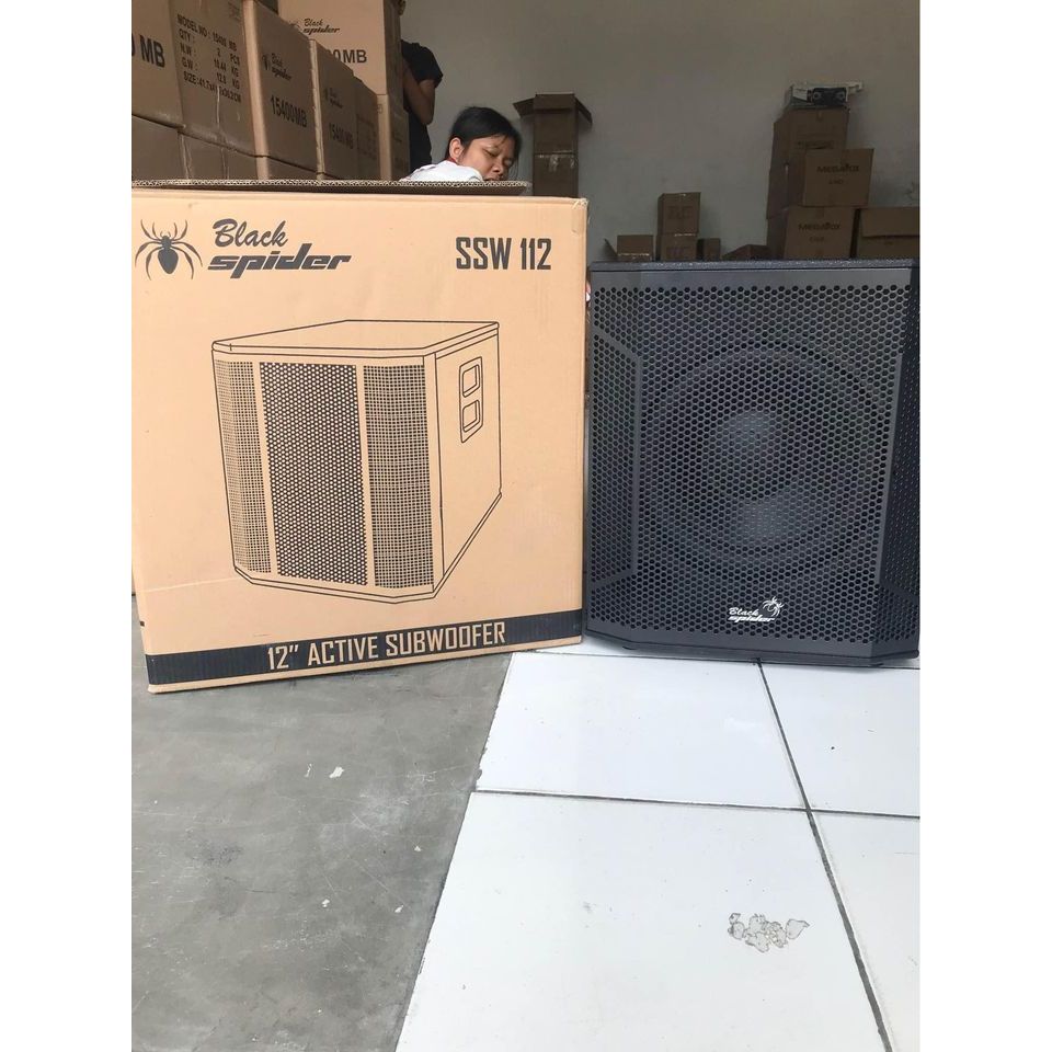 subwoofer black spider / blackspider ssw 112 / ssw112 12 inch original garansi resmi