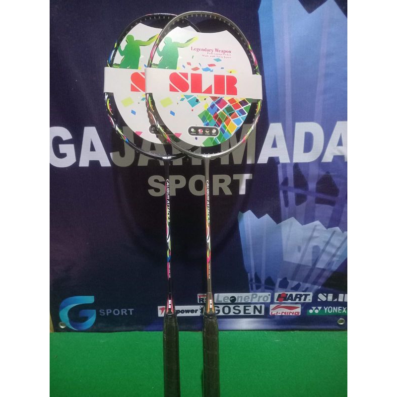 Raket Badminton SLR - CALIBUR  ATTACK 3 & 5 Original