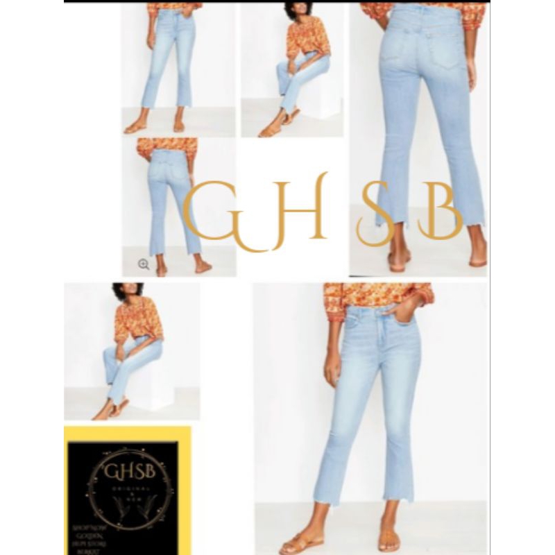 CELANA JEANS CUBRAY  CROP  LOFT HIGHT WAIST DENIM