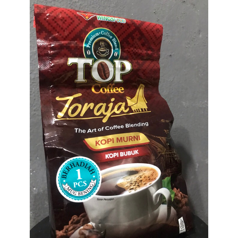 

TOP COFFEE TORAJA 158 gram GWENIS Supermarket