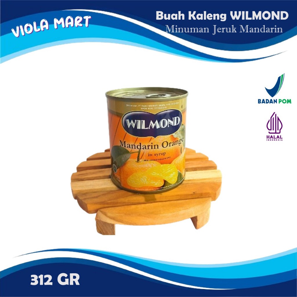 

Buah Kaleng WILMOND 312gr / Minuman Rasa Jeruk Mandarin