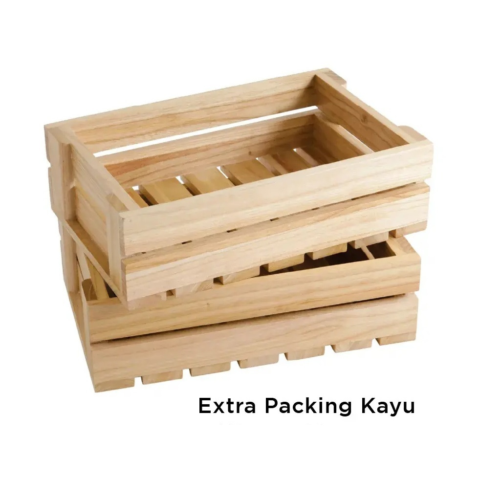 

Extra packing kayu untuk pengiriman Laptop dan TV Elektronik