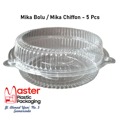 Mika Bolu Bulat - 5 Pcs / Mika Bolu Chiffon / Mika Bolu sifon / Mika Kue Bulat