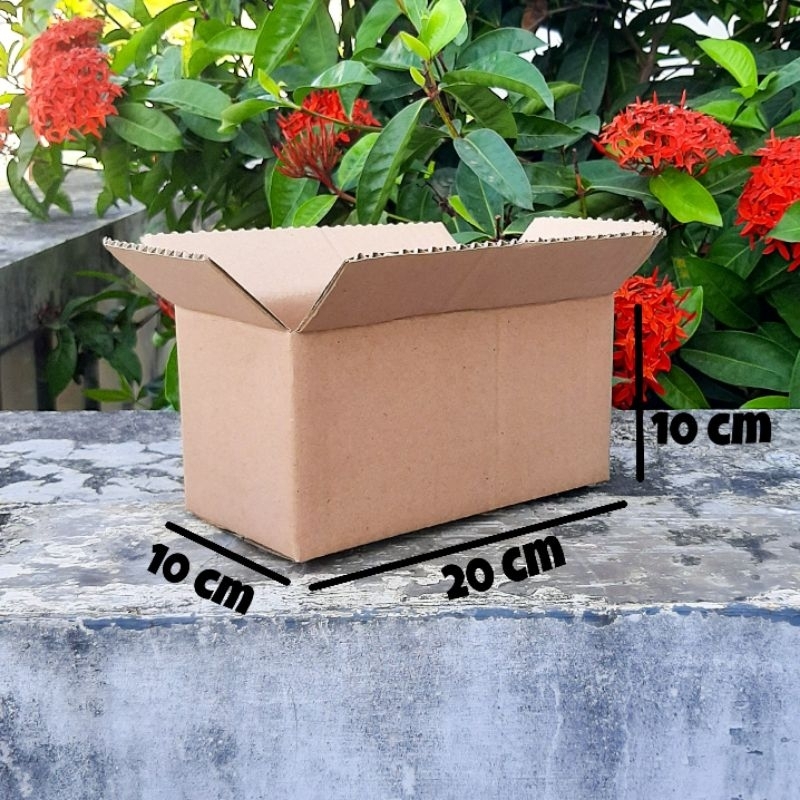 

Kardus 20x10x10 cm Polos | Box Packing Tebal dan Kokoh