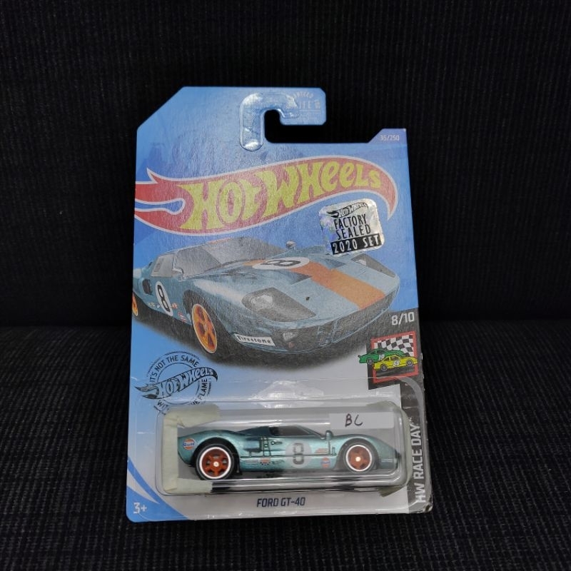 HOT WHEELS FORD GT 40 FACTORY SHIELD THS  super treasure hunt