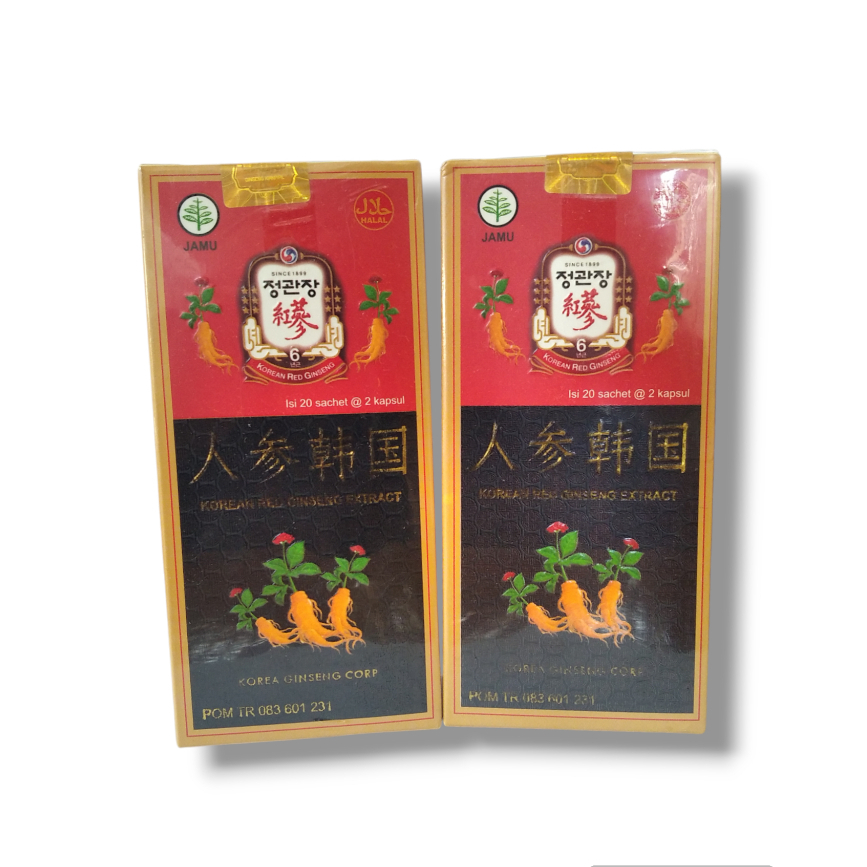 

Ekstrak Gingseng Merah Korea Kapsul