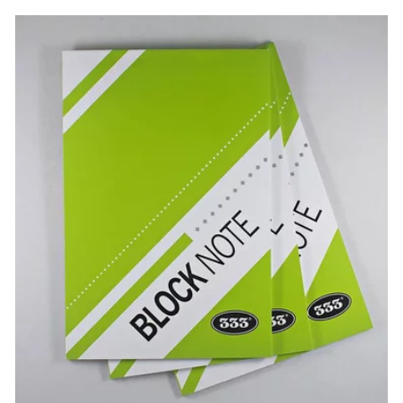 

Block Note Merk 333 Murah ukuran kwarto