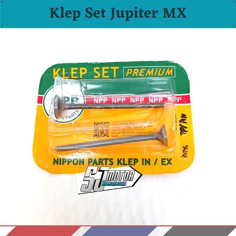 Klep Klip Valve Set NPP Jupiter MX Old / New