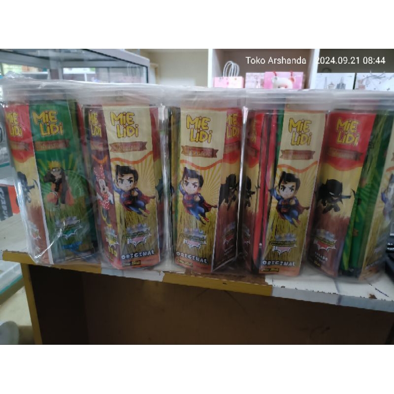 

mie lidi harga per toples isi 20