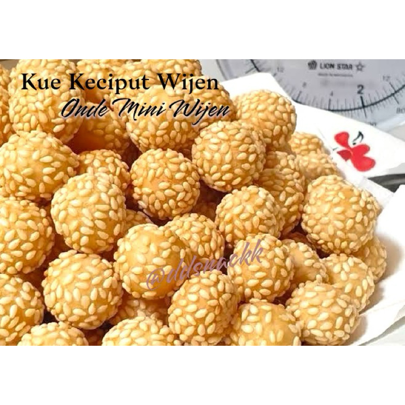 

KUE KECIPUT WIJEN / ONDE ONDE MINI WIJEN GURIH MANIS 250GR