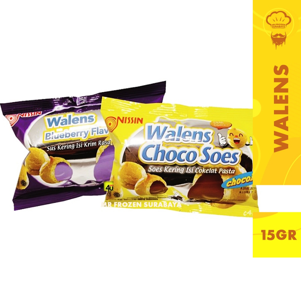 

Roti Wallens Soes Coklat Isi 10pc