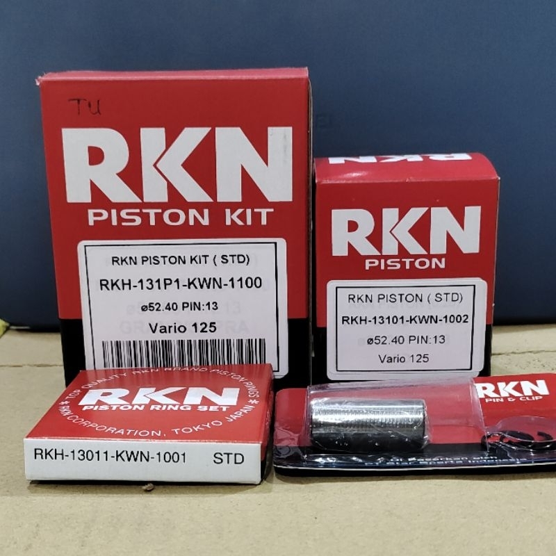 RKN Piston Kit Vario 125 (STD)