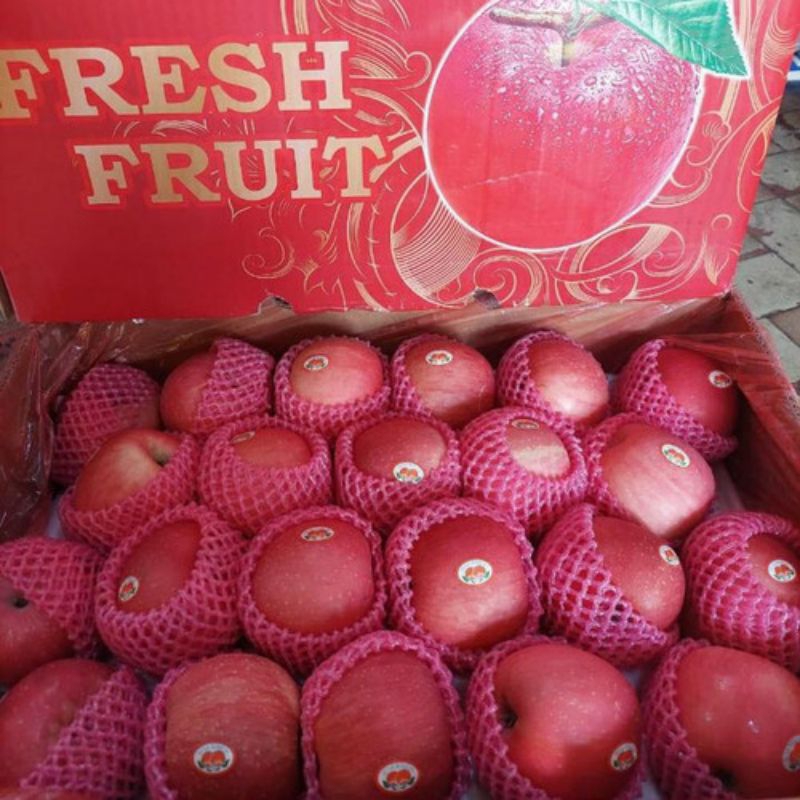 

APEL FUJI FRESH MANIS GARING PER 1DUS ISI 88PCS BERAT (17KG)