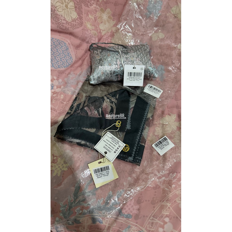 BUNDLING BS AS IS XANADU MIDNIGHT + MUKENA PRAYER ROBE KIDS GRANADA DOVE