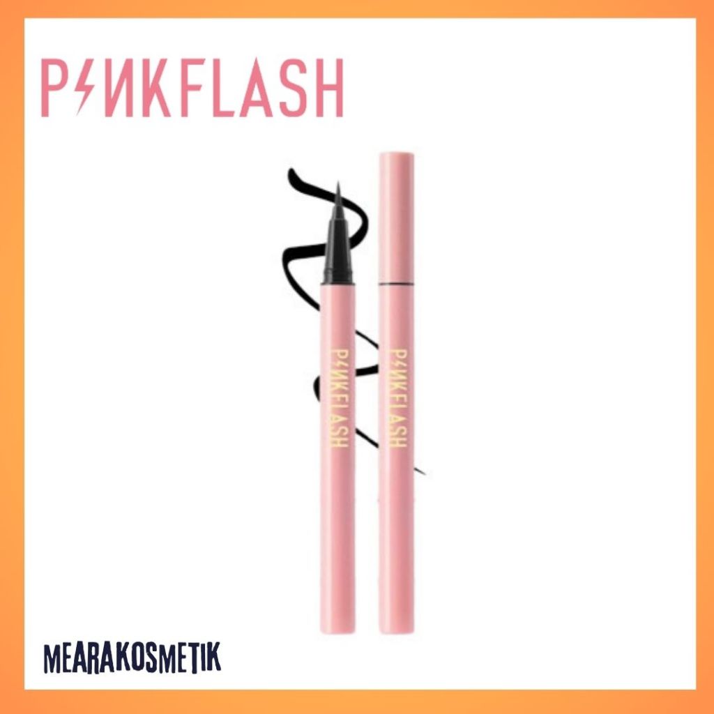 Pinkflash Waterproof Easy Eyeliner 01 BLACK-PF -E01 B00- ☑️ORI ☑️BPOM eyeliner pinkflash eyeliner