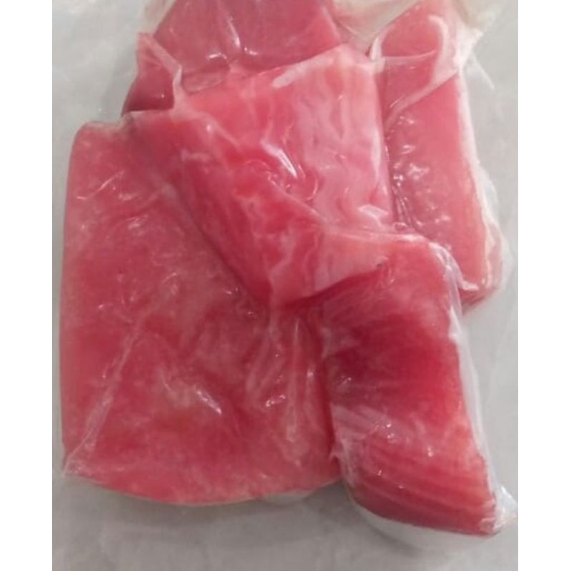 

Ikan Tuna Fillet Steak / Tuna Fish Sushi Grade @500gr