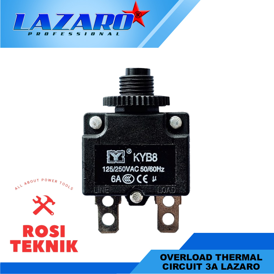 Overload Thermal Circuit 3A Lazaro