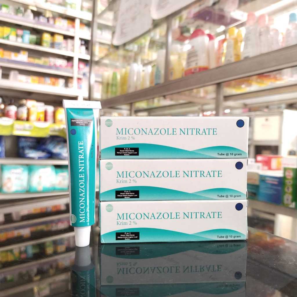 MICONAZOLE KRIM 2%  10 GR MULIA FARMA/salep jamur