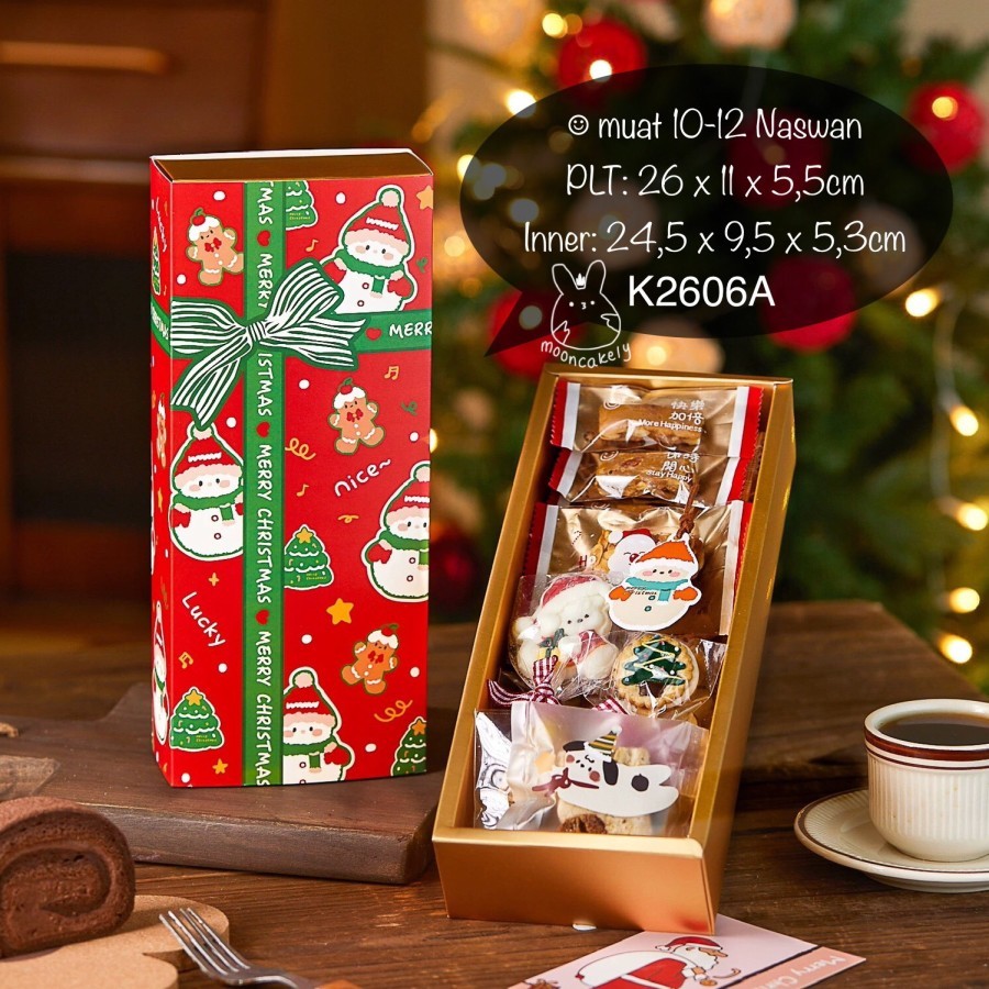 

(5pcs) Kotak Natal K2606 dus| Christmas Box| K26