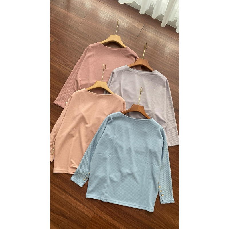 SYAKERA KNIT KOREA KNIT PANJANG KAOS PANJANG KOREAN STYLE