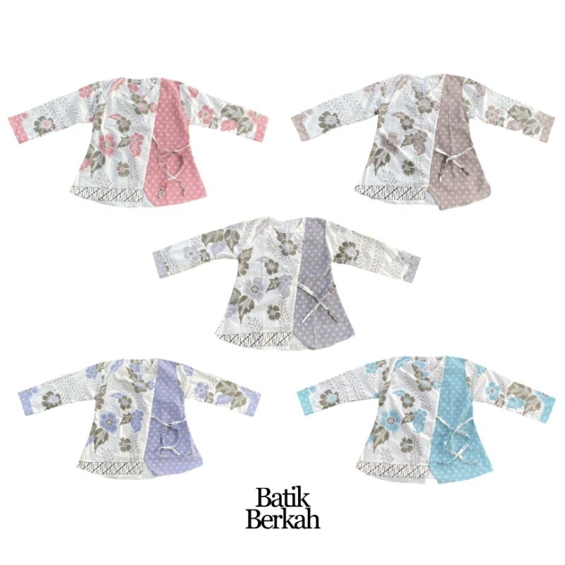 Airin Blouse - Atasan Batik Kerja Wanita Modern