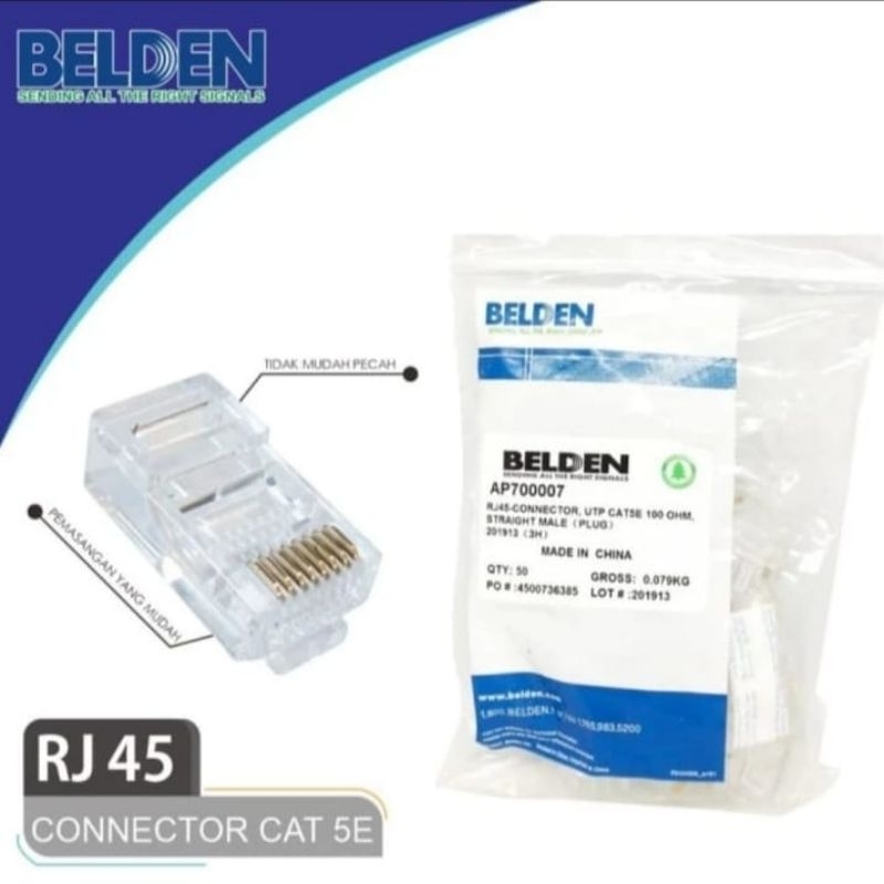 BELDEN Konektor RJ45 CAT5e UTP AP700007 ORIGINAL