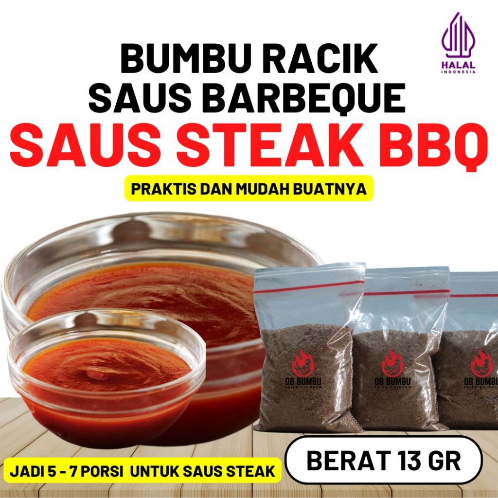 

Saus Barbeque Premium / Saus BBQ Steak Premium / BBQ
