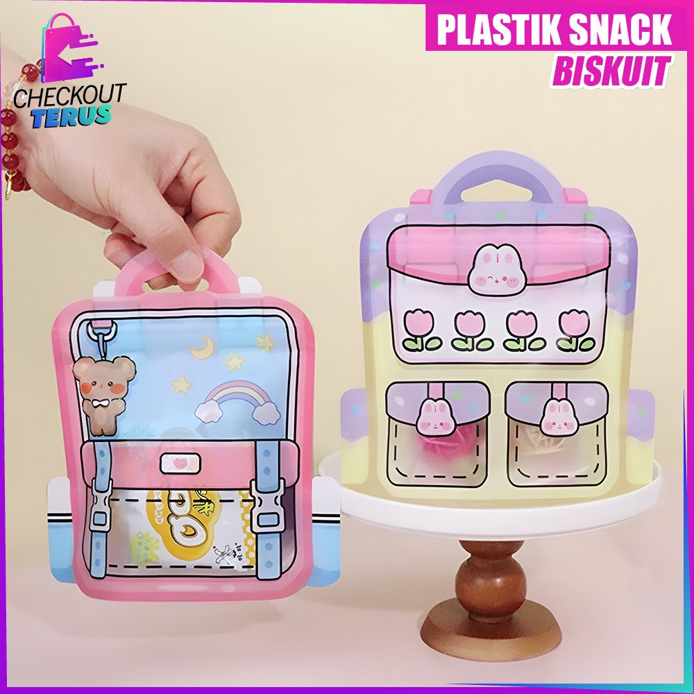 

CT C1095 Kantong Plastik Ziplock Tas Sekolah Goodie Bag Kecil Bingkisan Ultah Plastik Snack Biskuit Klip Souvenir Hampers