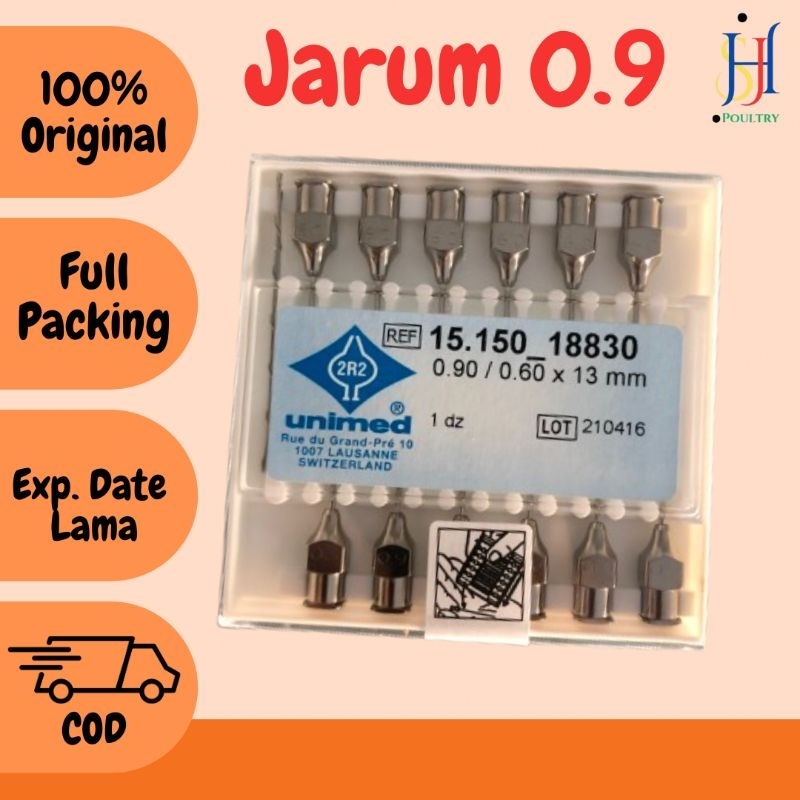 Jarum 0.9 x 13 mm Socorex Jarum 1 pcs