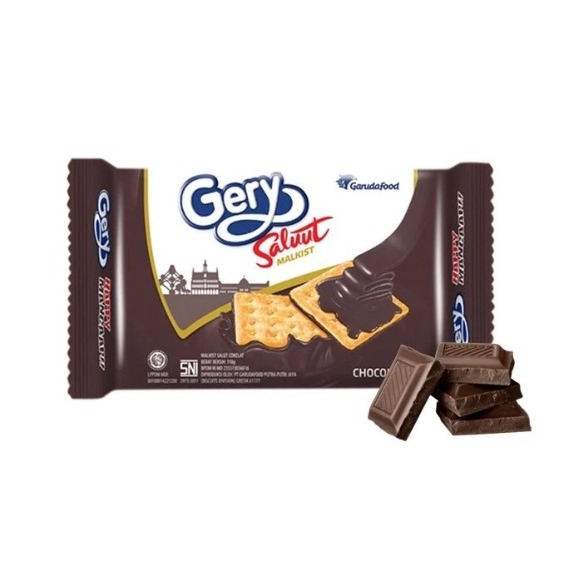 

Gery Saluut Malkist Chocolate 100gr & Marie Susu 84 gr