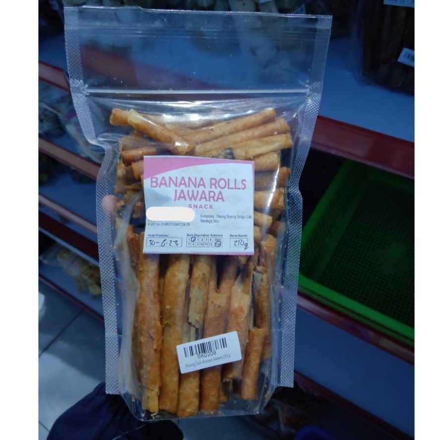 

Banana Rolls JAWARA 250g