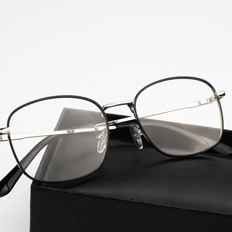 ReadyKacamata kotak Anti Radiasi Photocromic + Anti Radiasi