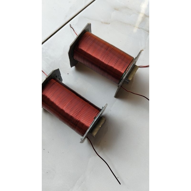 spul gulungan setrum platina terlilit 9.5cm. tembaga murni suprem 1.5mm