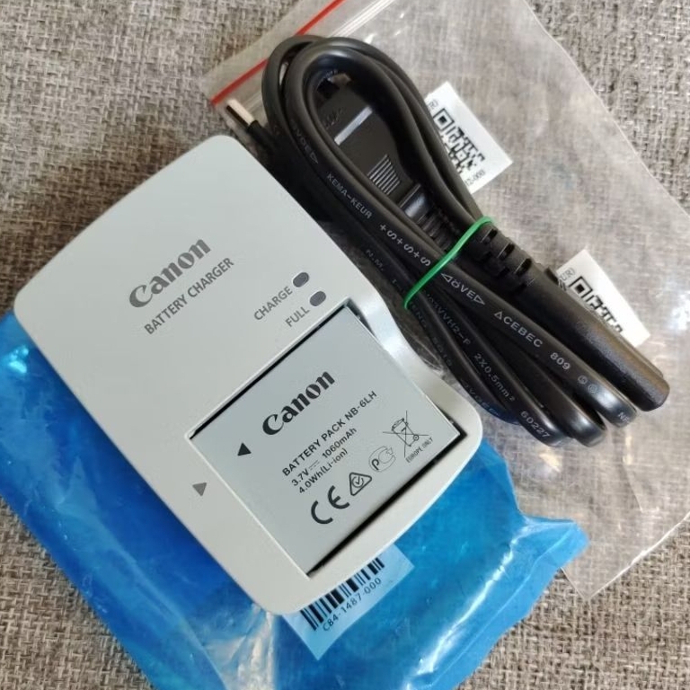 Canon CB-2LYE Original Charger for Baterai Canon NB-6L