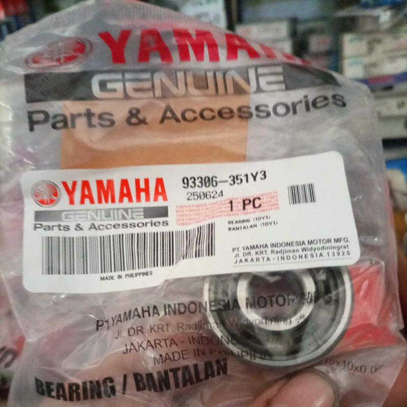 klaher / klaker/ bearing 6301 yamaha 93306-351y3