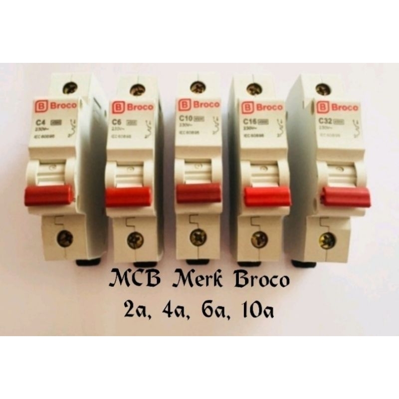 MCB Broco CL 2A, CL 4A, CL  6A,CL 10A, CL 16A