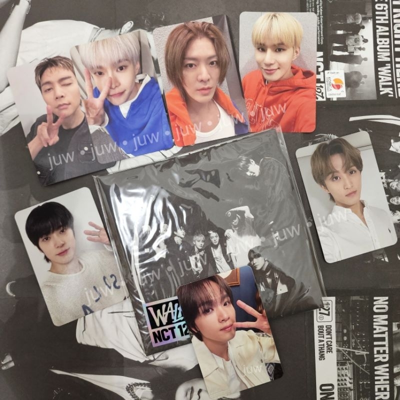 [READY] SEALED ALBUM POSTER + POB NCT 127 WALK KPOPMERCH JOHNNY DOYOUNG YUTA JUNGWOO JAEHYUN MARK HA