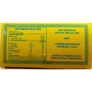 

BUMBU MASAK CAP ATOM BULAN SACHET (@7GR X 20 SACHET)