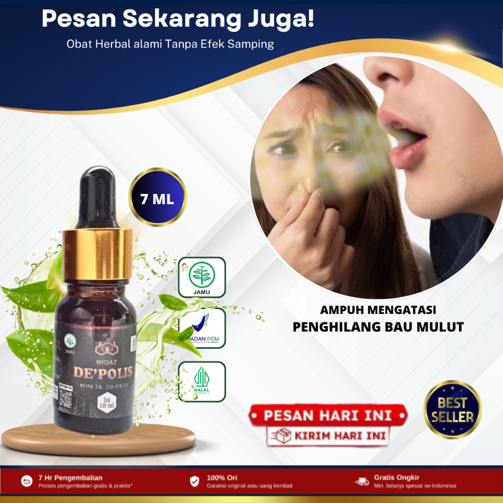Obat Bau Mulut Menahun, Penghilang Bau Mulut, Napas Tidak Sedap, Bau Mulut Akibat Gigi Berlubang, Ba